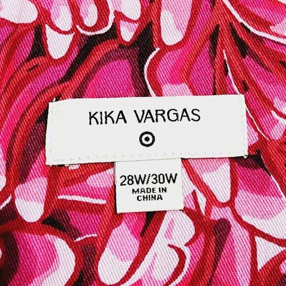 Kika Vargas x Target Mum Floral Scallop Edge Mini Skirt 28W / 30W NEW Plus - Picture 4 of 9